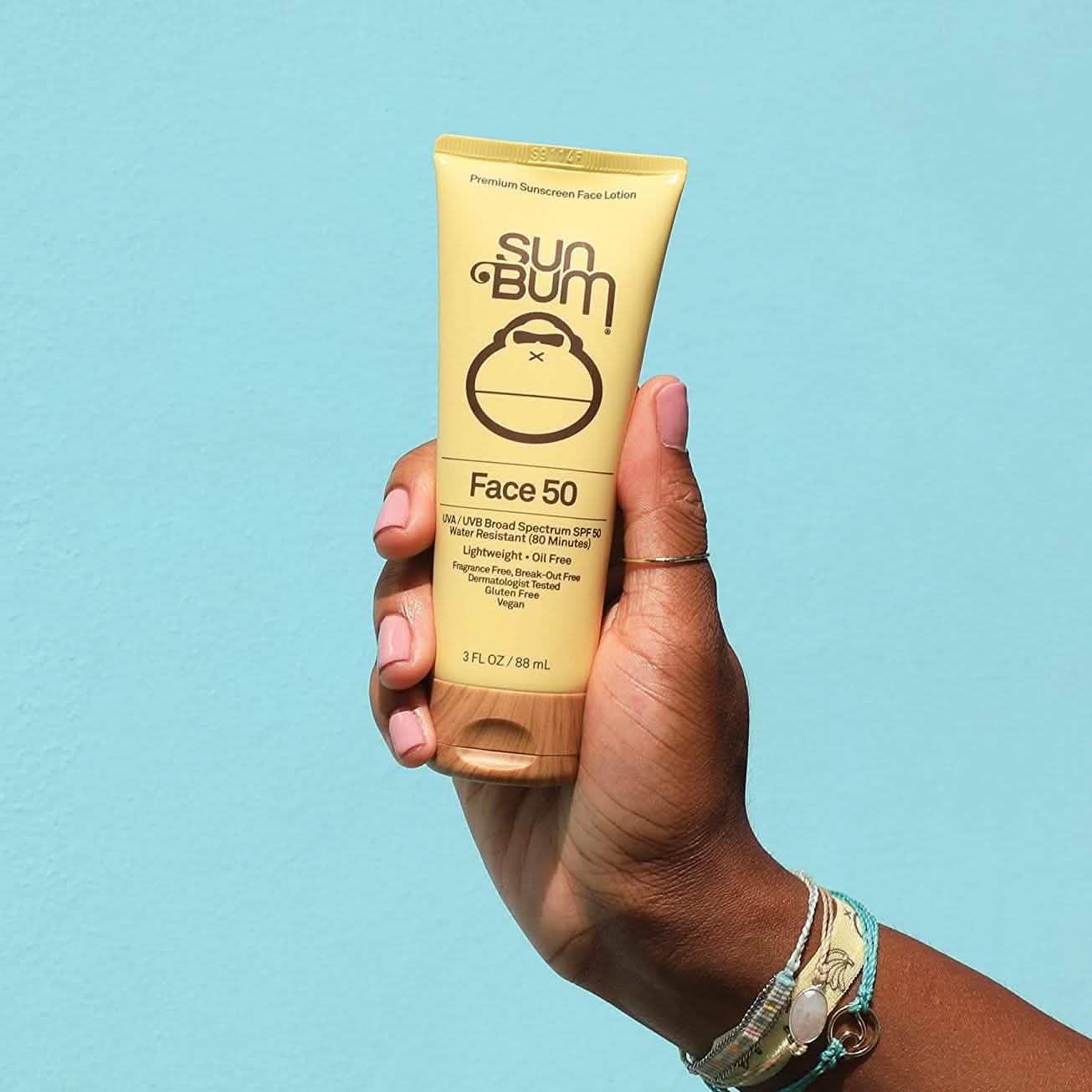 2-Pack: Sun Bum Original SPF 50 Sunscreen Face Lotion 3 oz DailySale