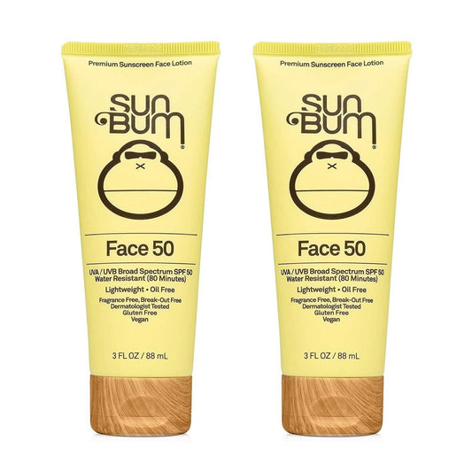 2-Pack: Sun Bum Original SPF 50 Sunscreen Face Lotion 3 oz DailySale