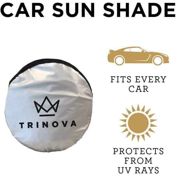 2-Pack: TriNova Car Sun Shade Windshield DailySale