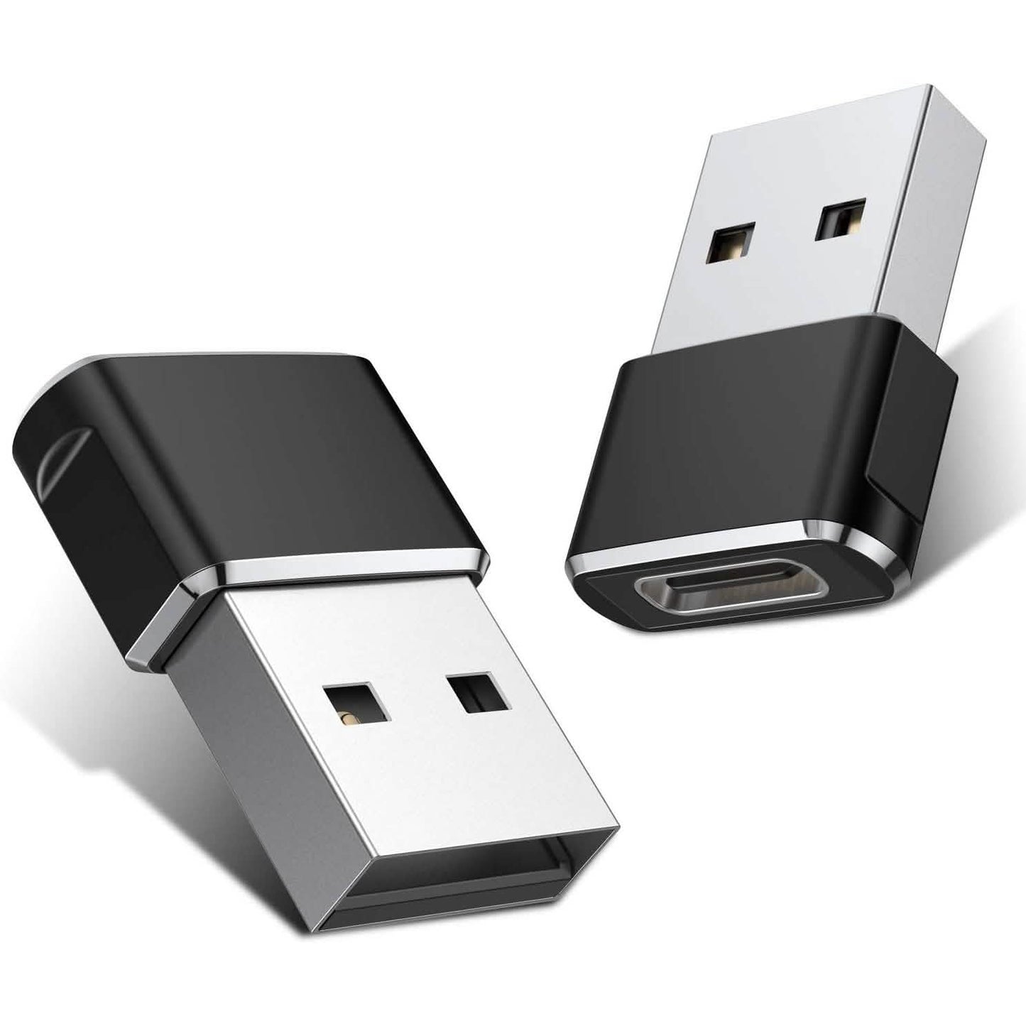 2-Pack: USB C Female to USB Male Adapter DailySale