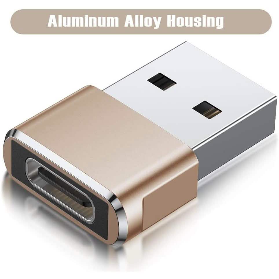 2-Pack: USB C Female to USB Male Adapter DailySale