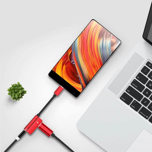 2-Pack: USB-C to 3.5mm Audio Plug Adapter DailySale