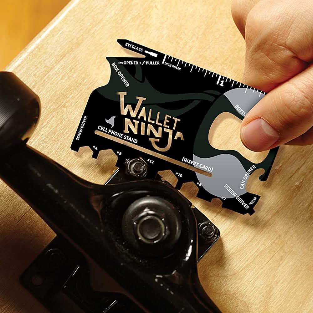 2-Pack: Wallet Ninja 18-in-1 Credit Card Sized Multi-tool DailySale