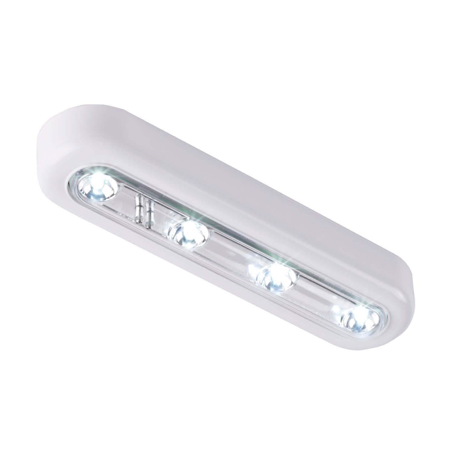 2-Pack: White LED Stick On-Under the Cabinet Lights DailySale