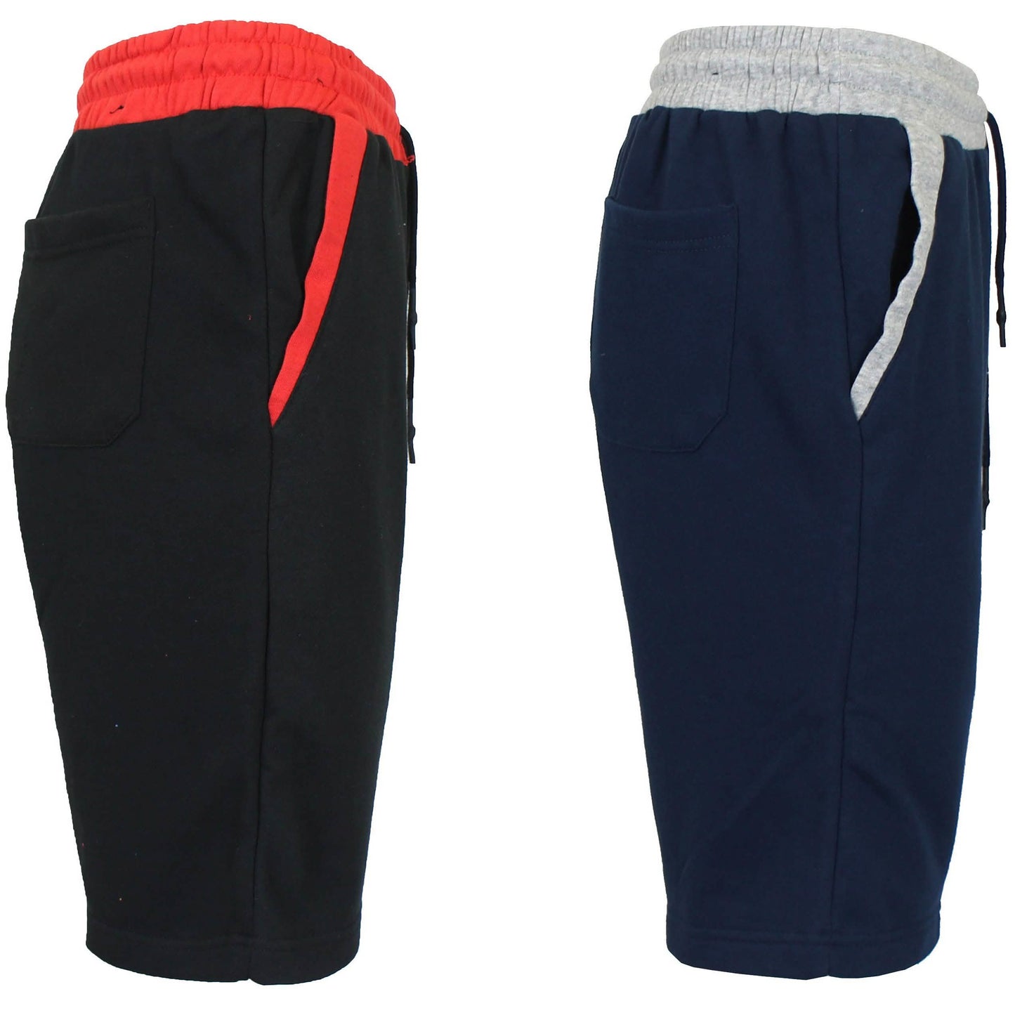 2-Pack: Women's French Terry Jogger Sweat Lounge Shorts DailySale