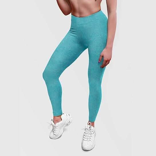 2-Pack: Women's Space Dye Seamless Ankle Length Lightweight Leggings DailySale