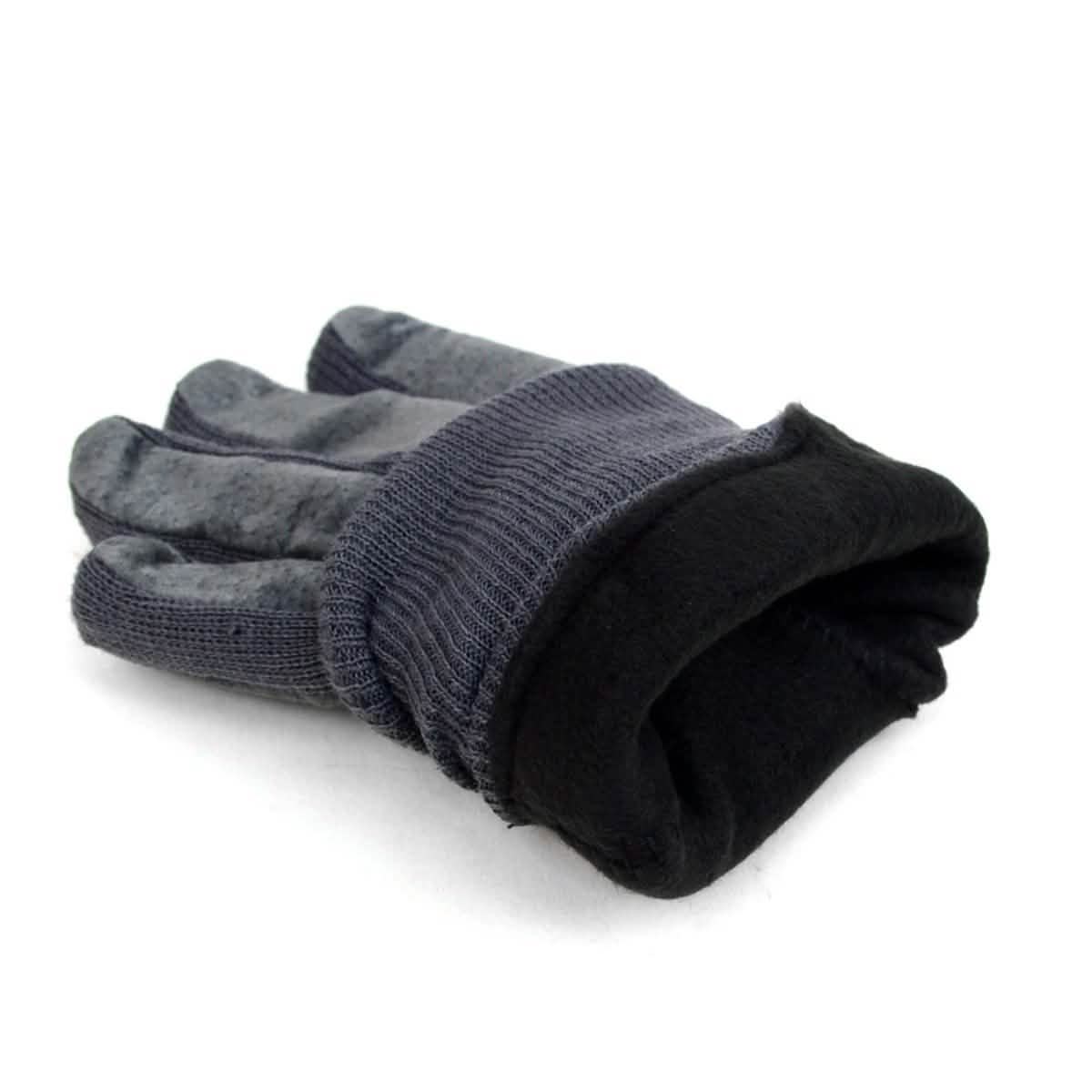 2-Pair: Men's Genuine Winter Gloves with Soft Acrylic Lining DailySale