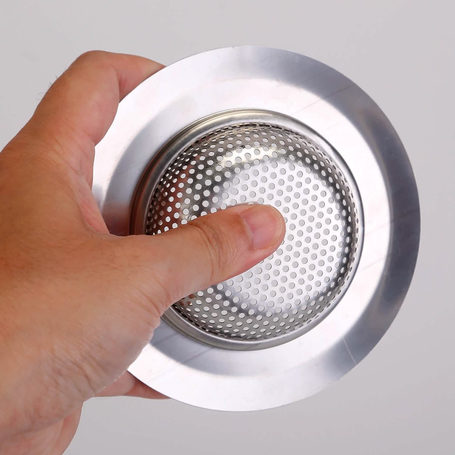 2-Piece: 4.53-Inch Kitchen Sink Strainer DailySale