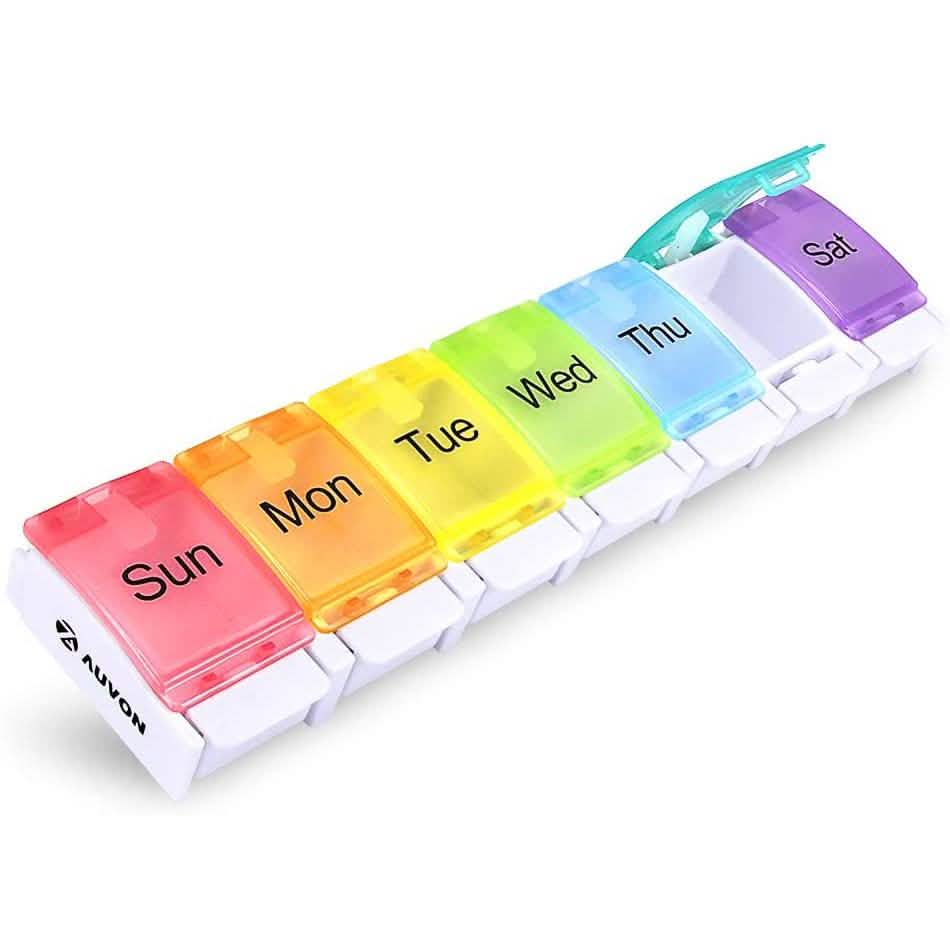 2-Piece: 7 Day Pill Box Case DailySale