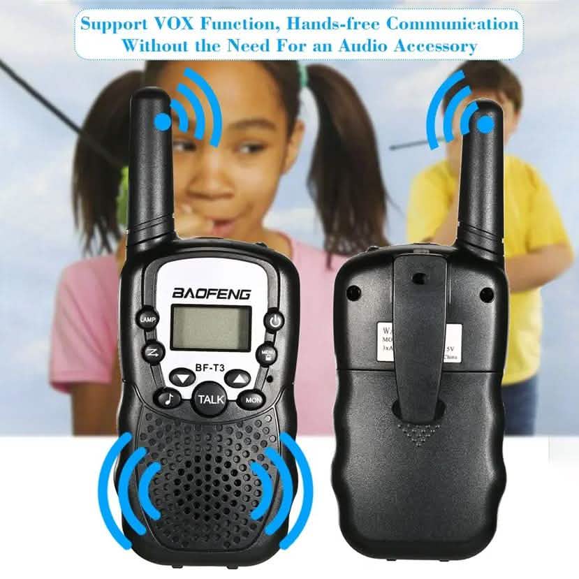 2-Piece: Baofeng BF-T3 Radio Walkie Talkie DailySale