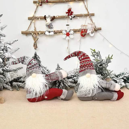 2-Piece: Christmas Gift Curtain Buckle DailySale
