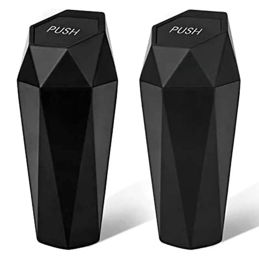 2-Piece: Compact Car Mini Trash Can DailySale