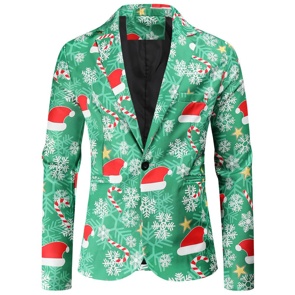 2-Piece: Fun Ugly Christmas Costumes For Men - Complete Xmas Suit DailySale