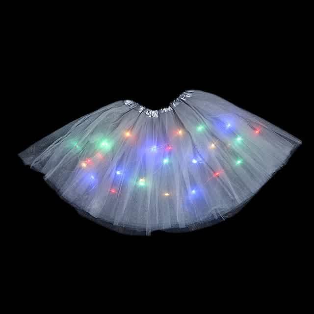 2-Piece: Girl's Skirt with LED Lights DailySale