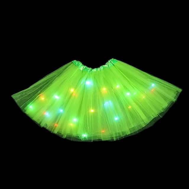 2-Piece: Girl's Skirt with LED Lights DailySale