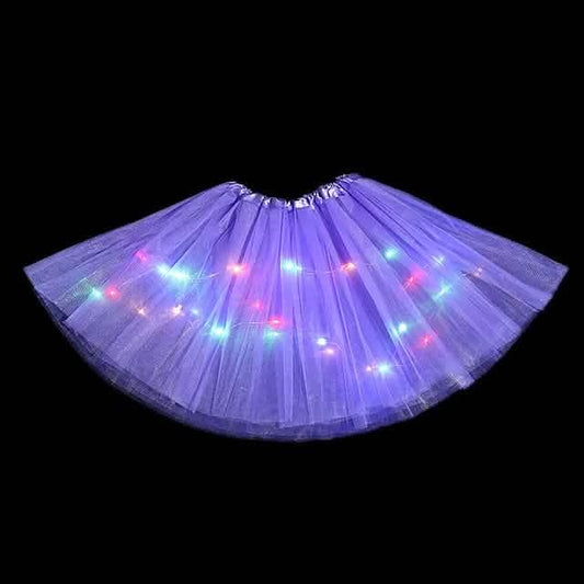 2-Piece: Girl's Skirt with LED Lights DailySale