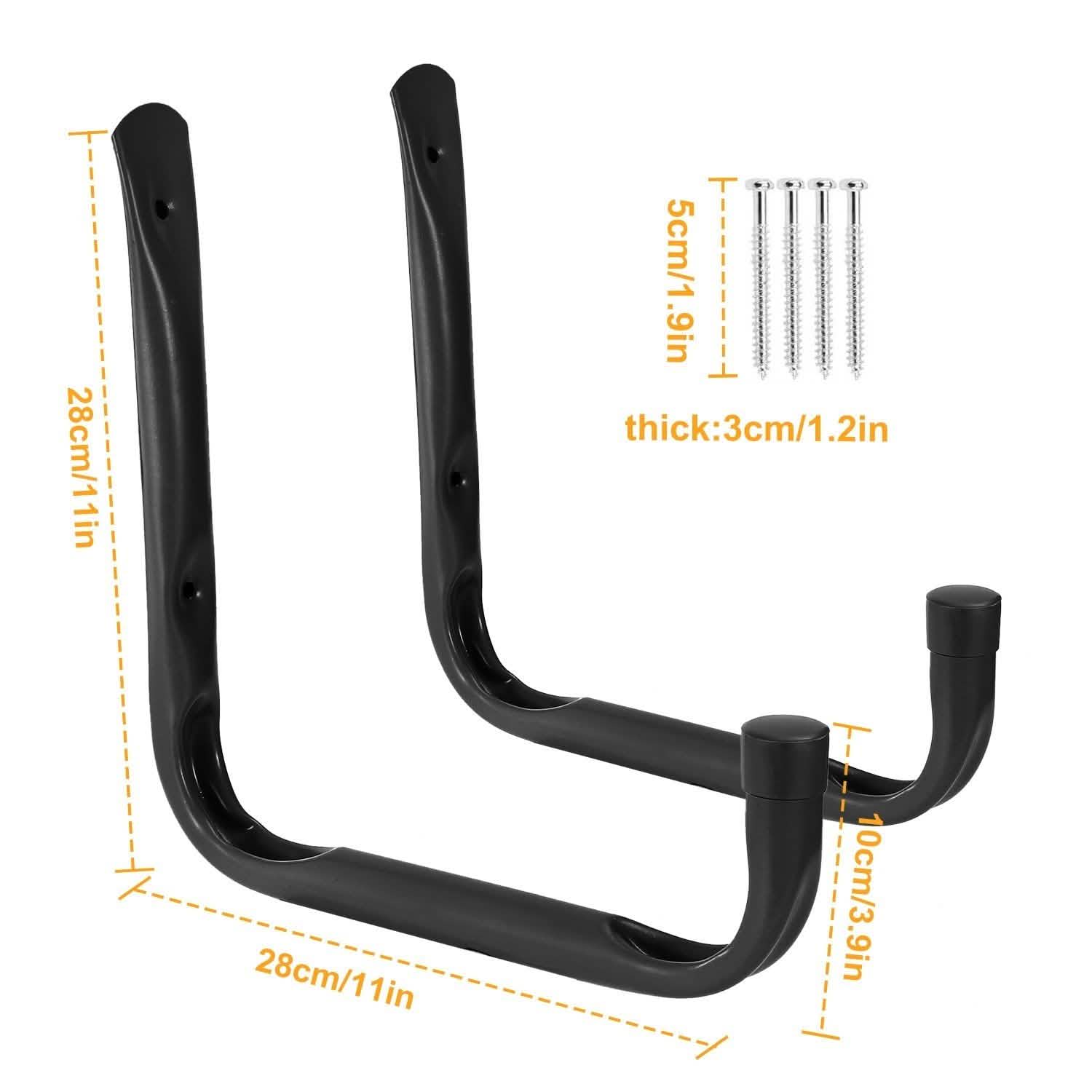 2-Piece: Heavy Duty Garage Storage Hooks Hanger DailySale
