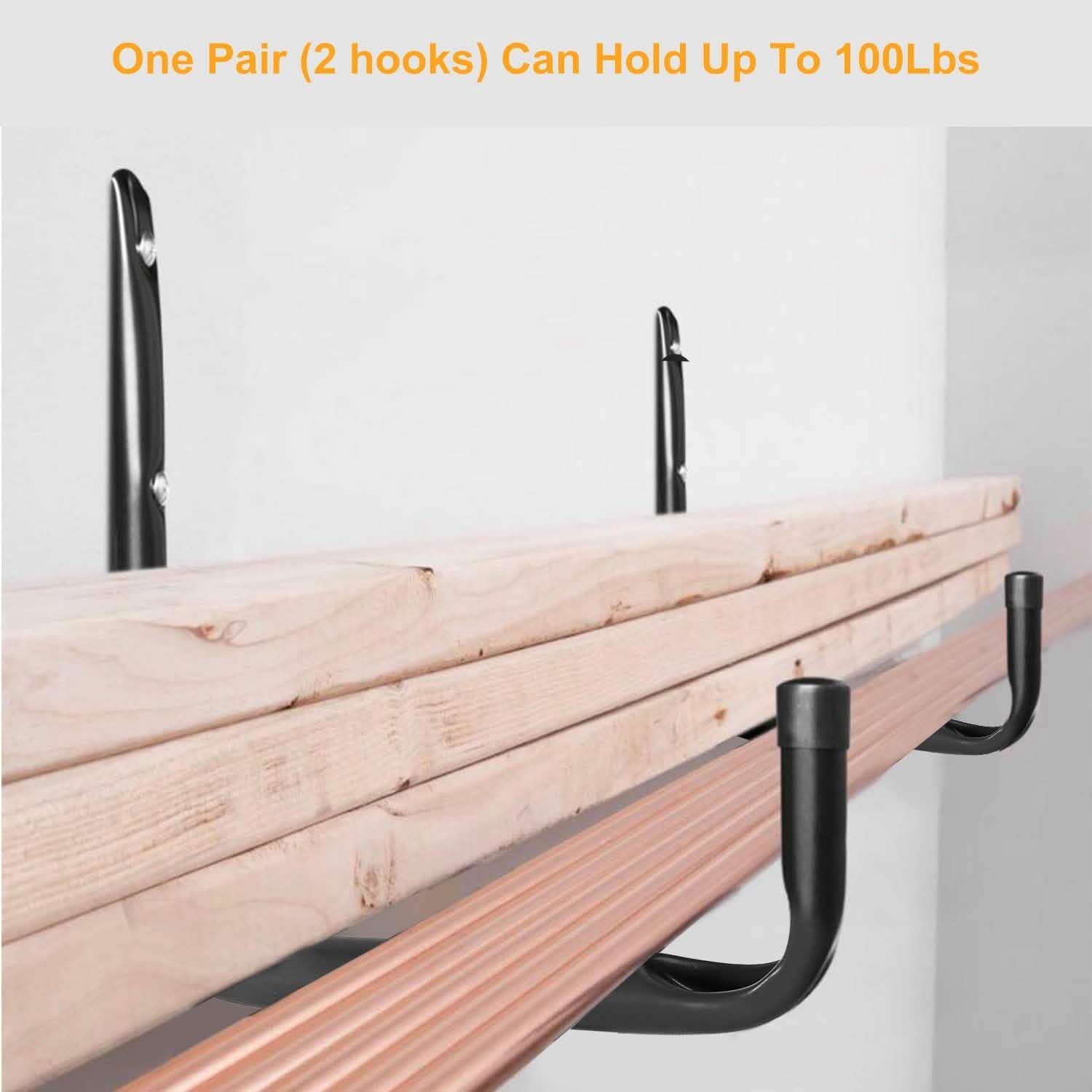 2-Piece: Heavy Duty Garage Storage Hooks Hanger DailySale
