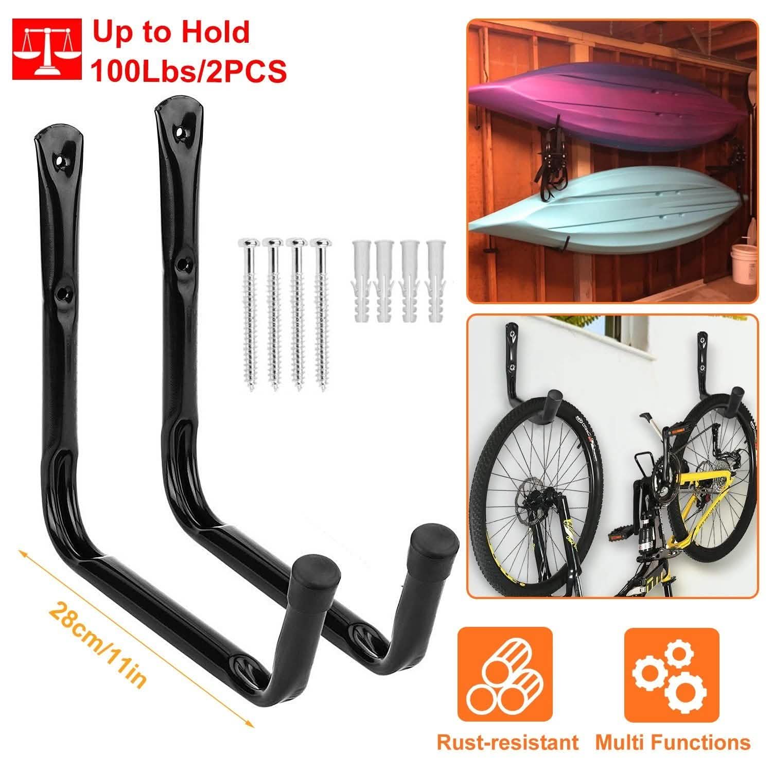 2-Piece: Heavy Duty Garage Storage Hooks Hanger DailySale