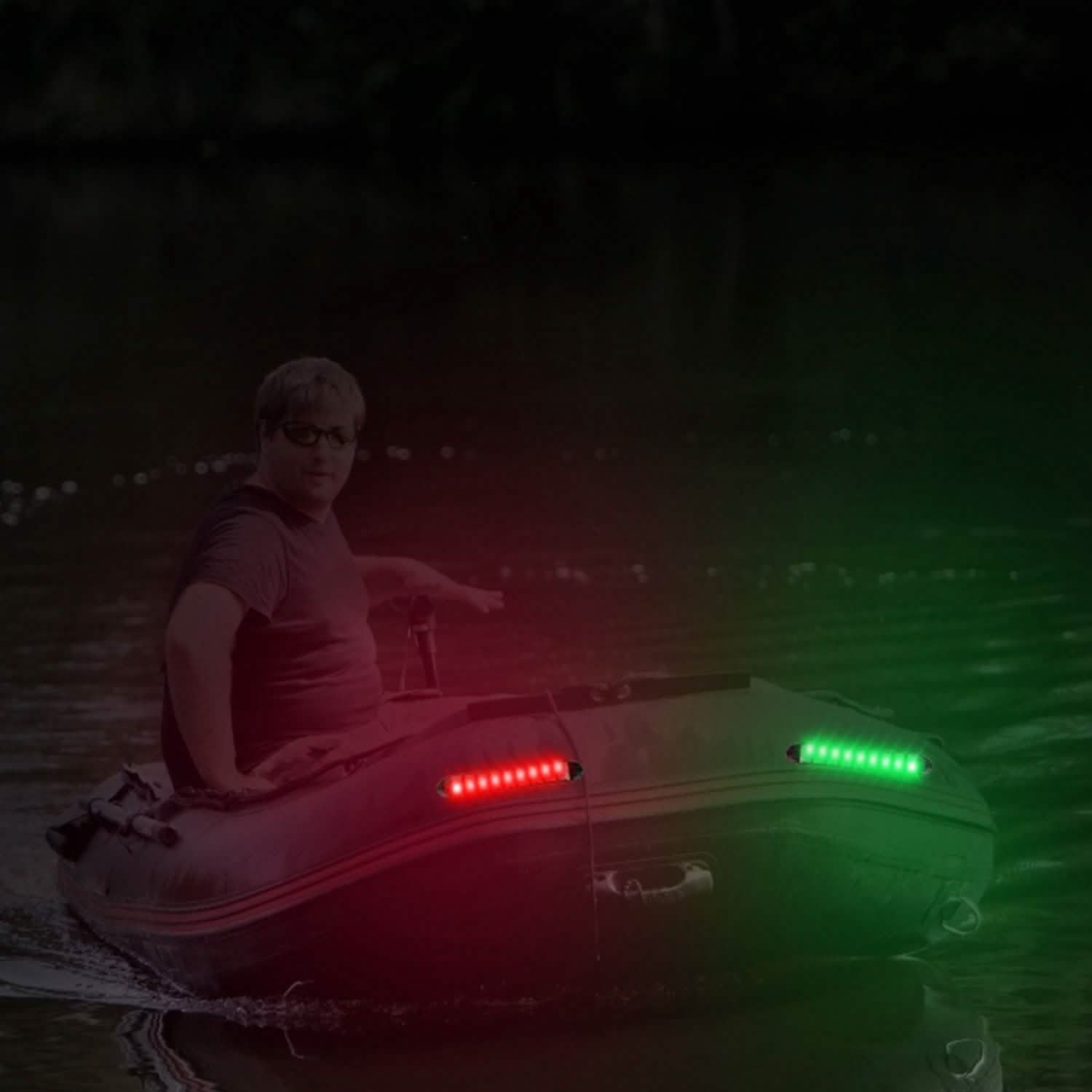 2-Piece: Navigation Marine Boat Strip 9 LED Lights DailySale