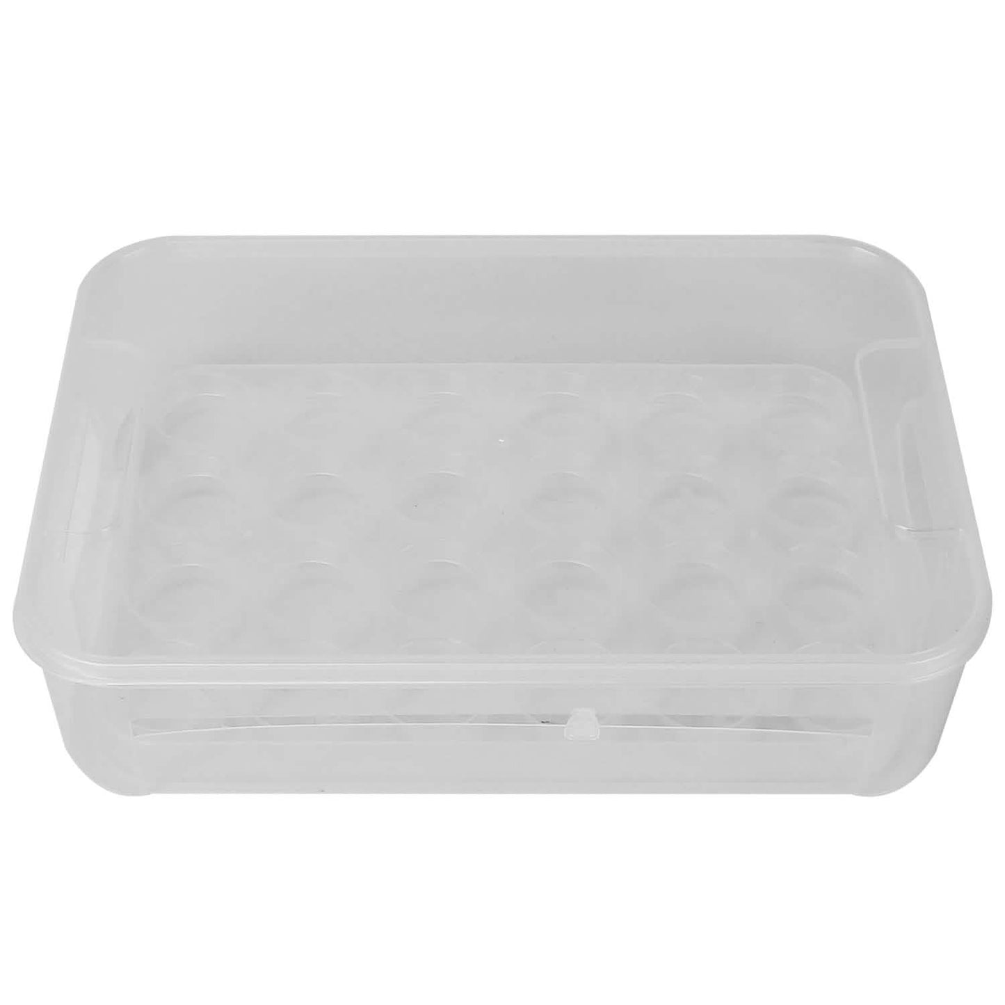 2-Piece: Plastic Egg Holder Stackable Egg Storage Box DailySale
