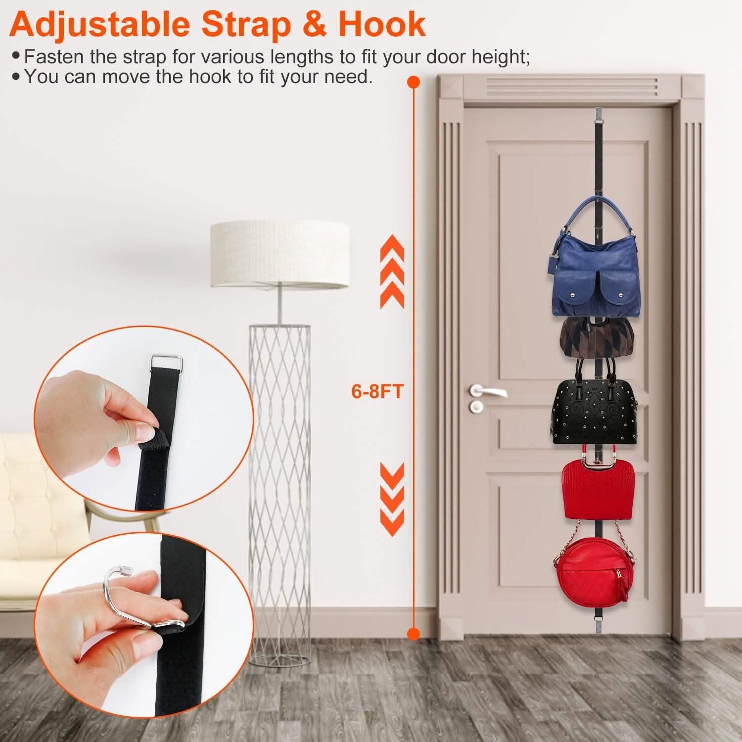 2-Piece Set: Cap Rack Holder Over the Door DailySale