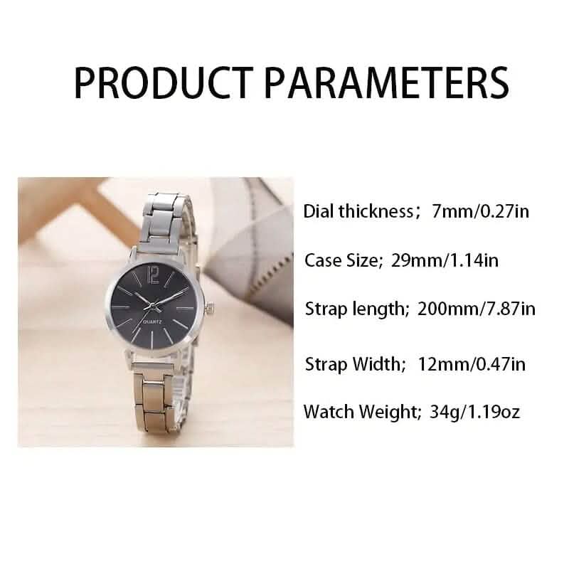 2-Piece Set: Digital Alloy with Quartz Watch and Love Bracelet DailySale