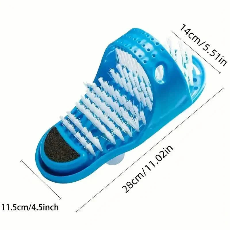 2-Piece Set: Foot Washing Brush Foot Scrub with Suction Cup DailySale
