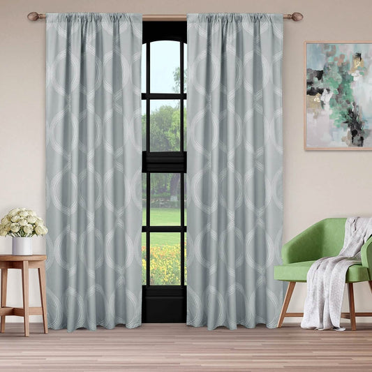 2-Piece Set: Sloane Street Ogee Window Panel Pair DailySale