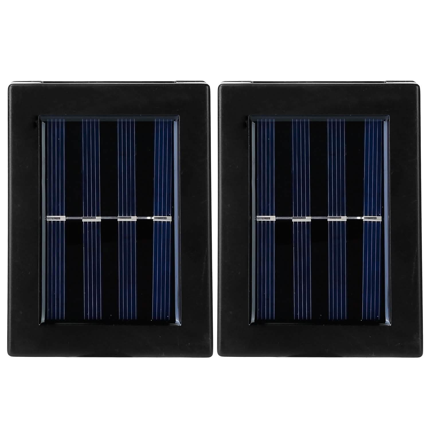 2-Piece: Solar Deck Outdoor Lights DailySale