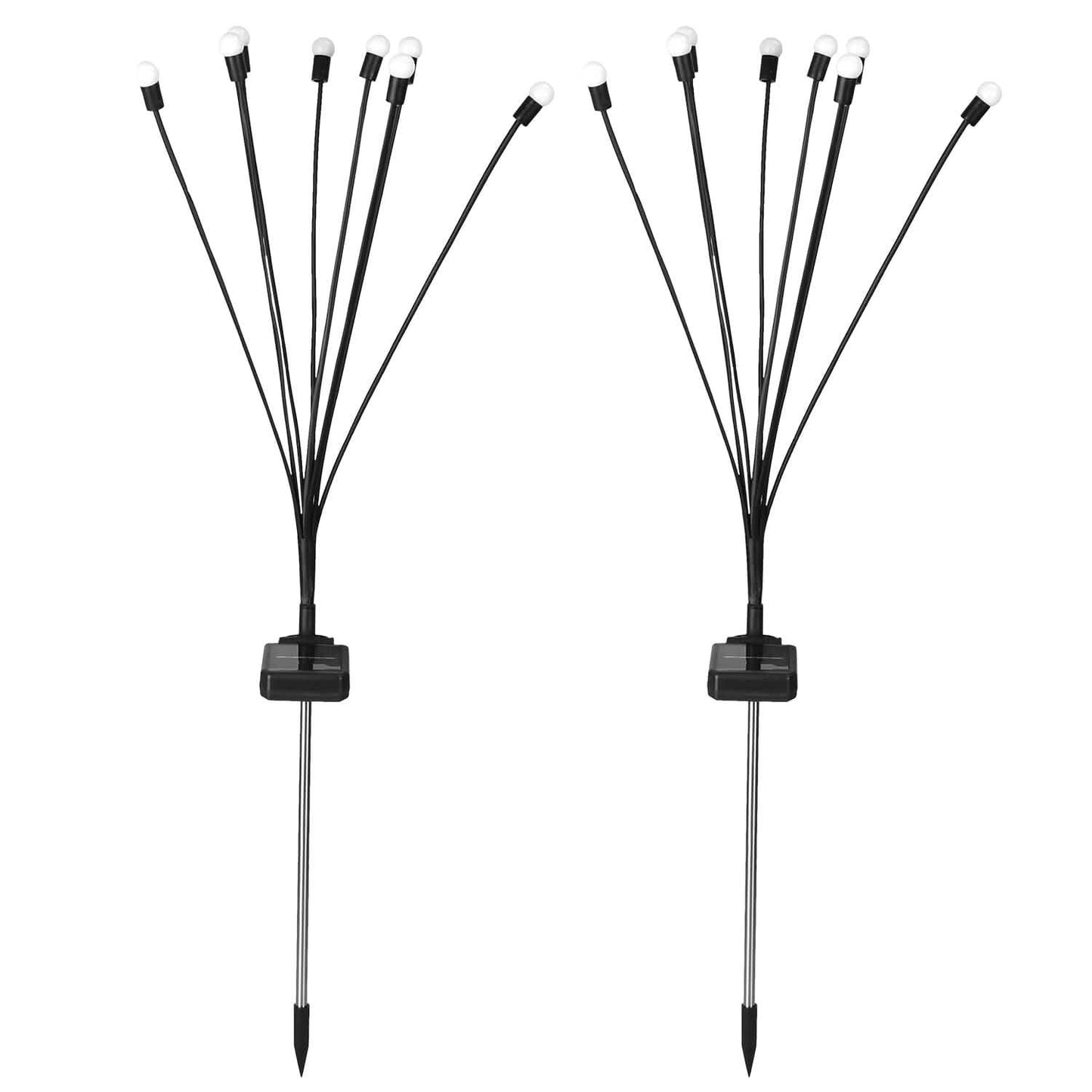 2-Piece: Solar Firefly Lights Swaying Decorative Pathway Lamp DailySale