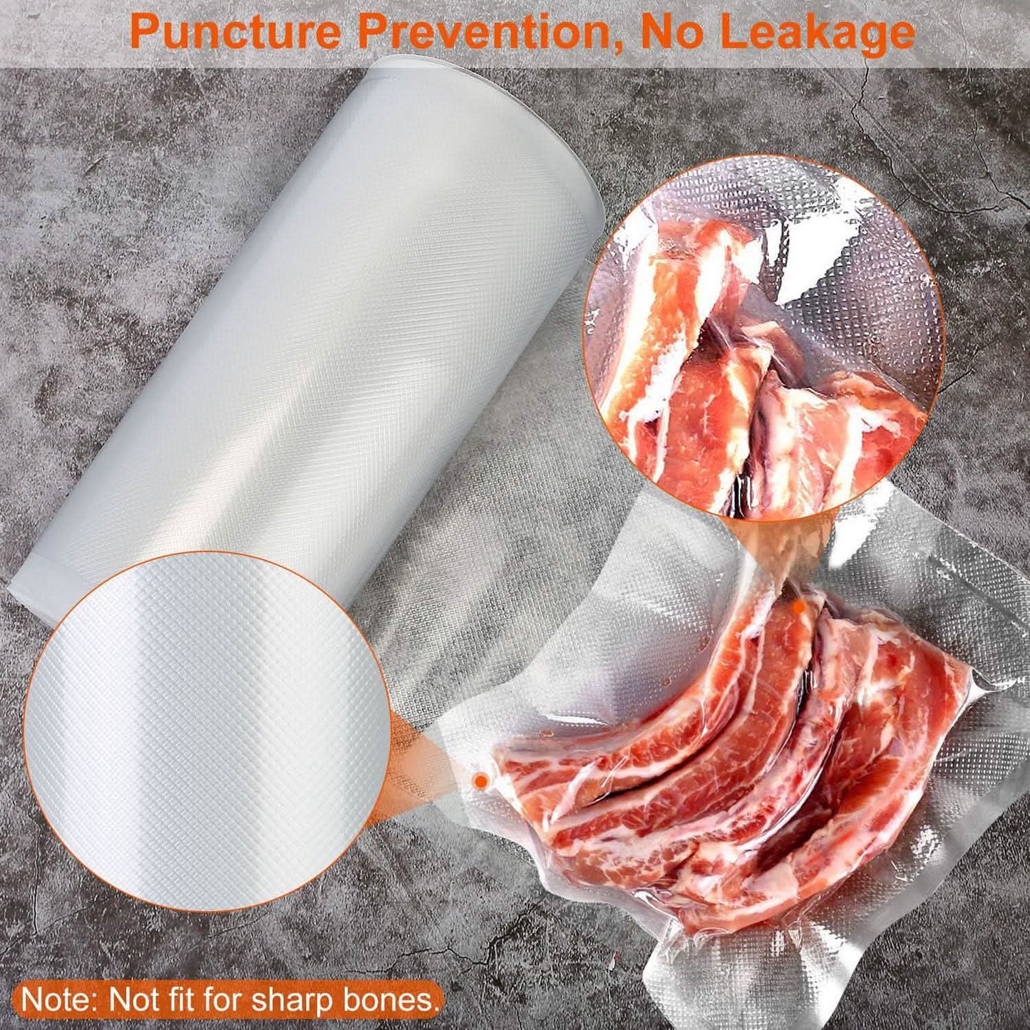 2-Piece: Vacuum Sealer Bag Rolls DailySale