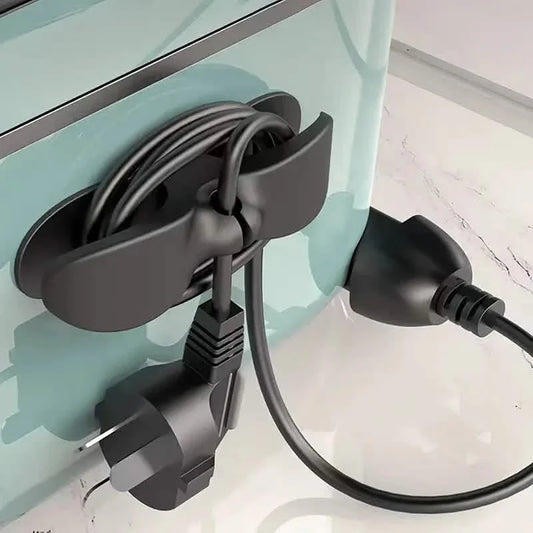 2-Piece: Wire Cord Organizer Holder DailySale