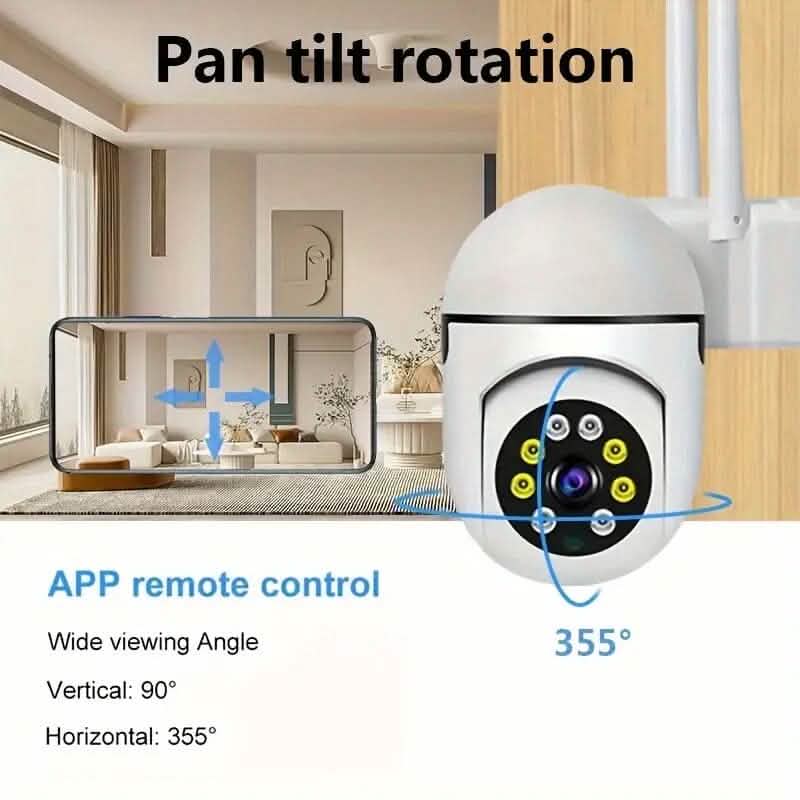 2-Pieces: Compact Wireless IP Security Cameras with App Control DailySale