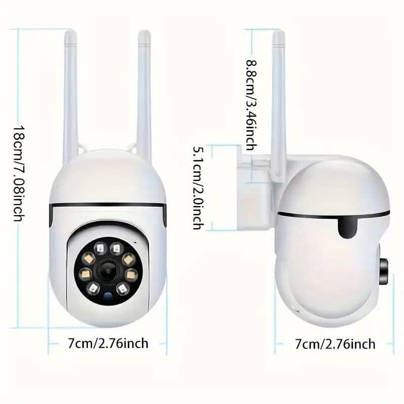 2-Pieces: Compact Wireless IP Security Cameras with App Control DailySale