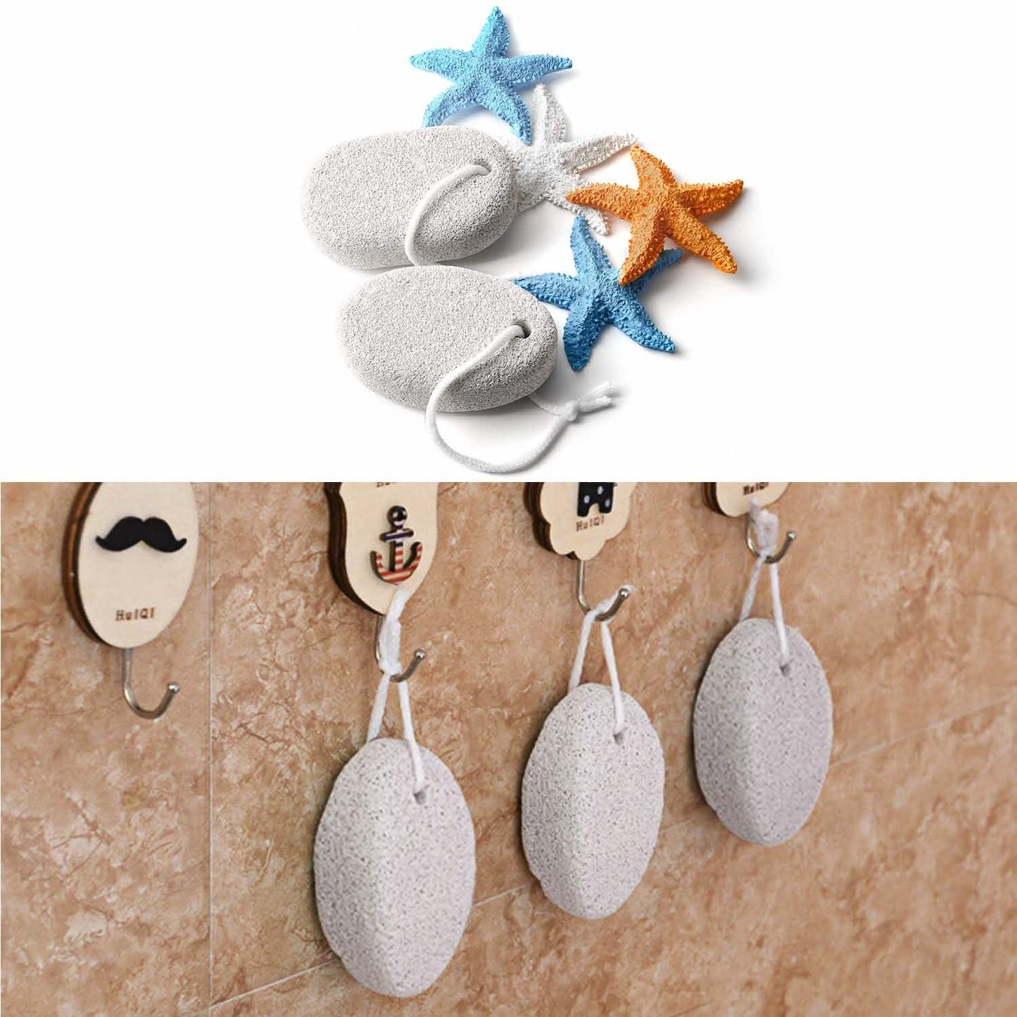 2-Pieces: Natural Pumice Stone DailySale