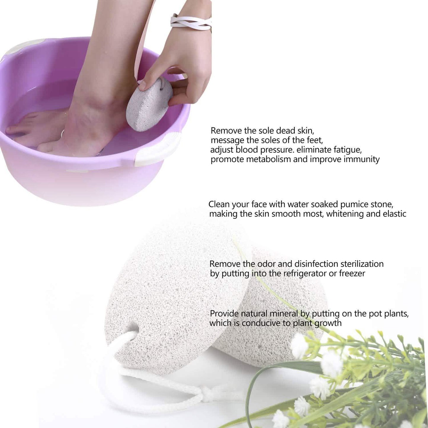 2-Pieces: Natural Pumice Stone DailySale