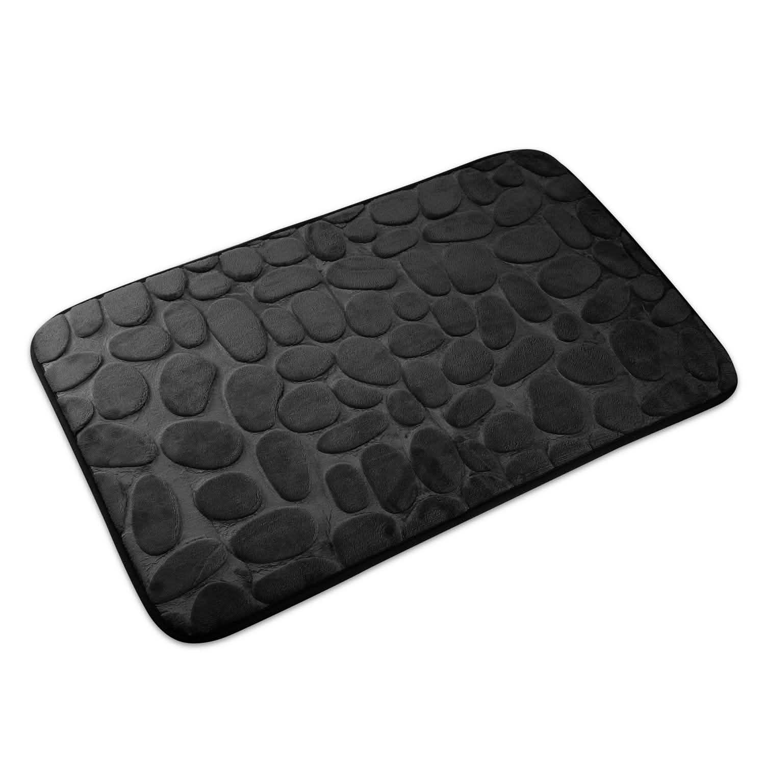 2-Pieces Set: Bathroom Rugs Luxury Flannel Non-Slip DailySale
