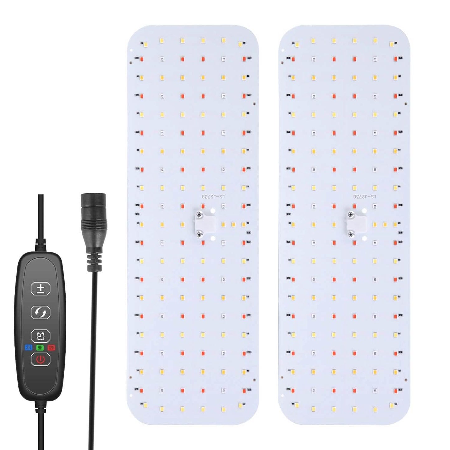 2-Pieces: Ultra-Thin LED Grow Lights for Indoor Plants with 126 LEDs DailySale