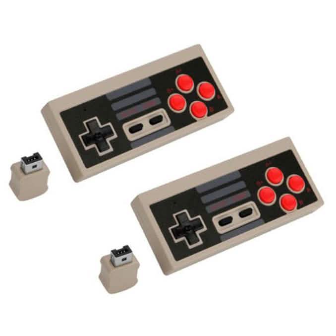 2-Pieces: Wireless Game Controller Remote Control For NES Classic Edition Nintendo Console DailySale