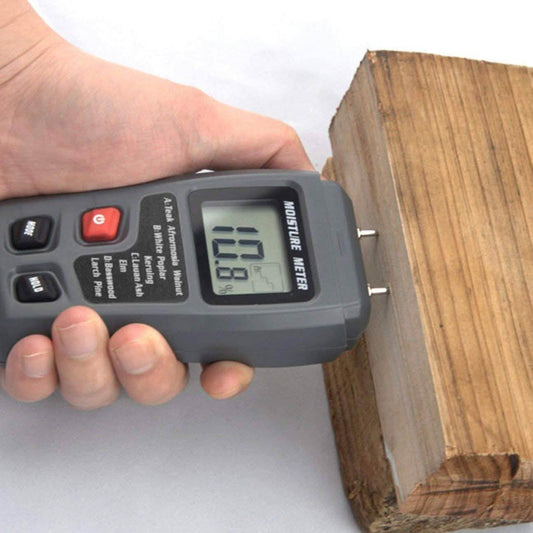 2-Pins Wood Industry Digital Moisture Meter DailySale