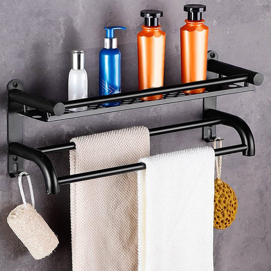 2-Tier Wall Mounted Towel Rack DailySale