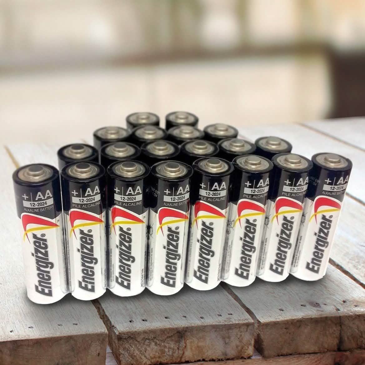 20-Pack: Energizer AA or AAA Max Alkaline Batteries DailySale