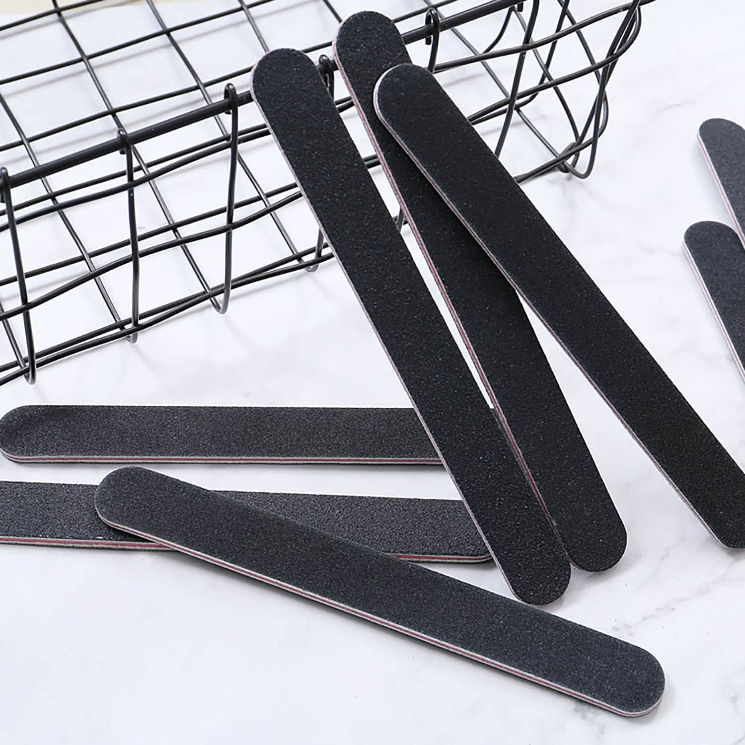 20-Pack: Professional Double Sided 100/180 Grit Nail Files DailySale