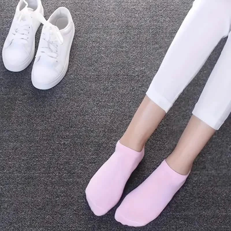 20-Pairs: Candy Color Socks, Casual & Breathable Low Cut Ankle Socks, Women's Stockings & Hosiery DailySale
