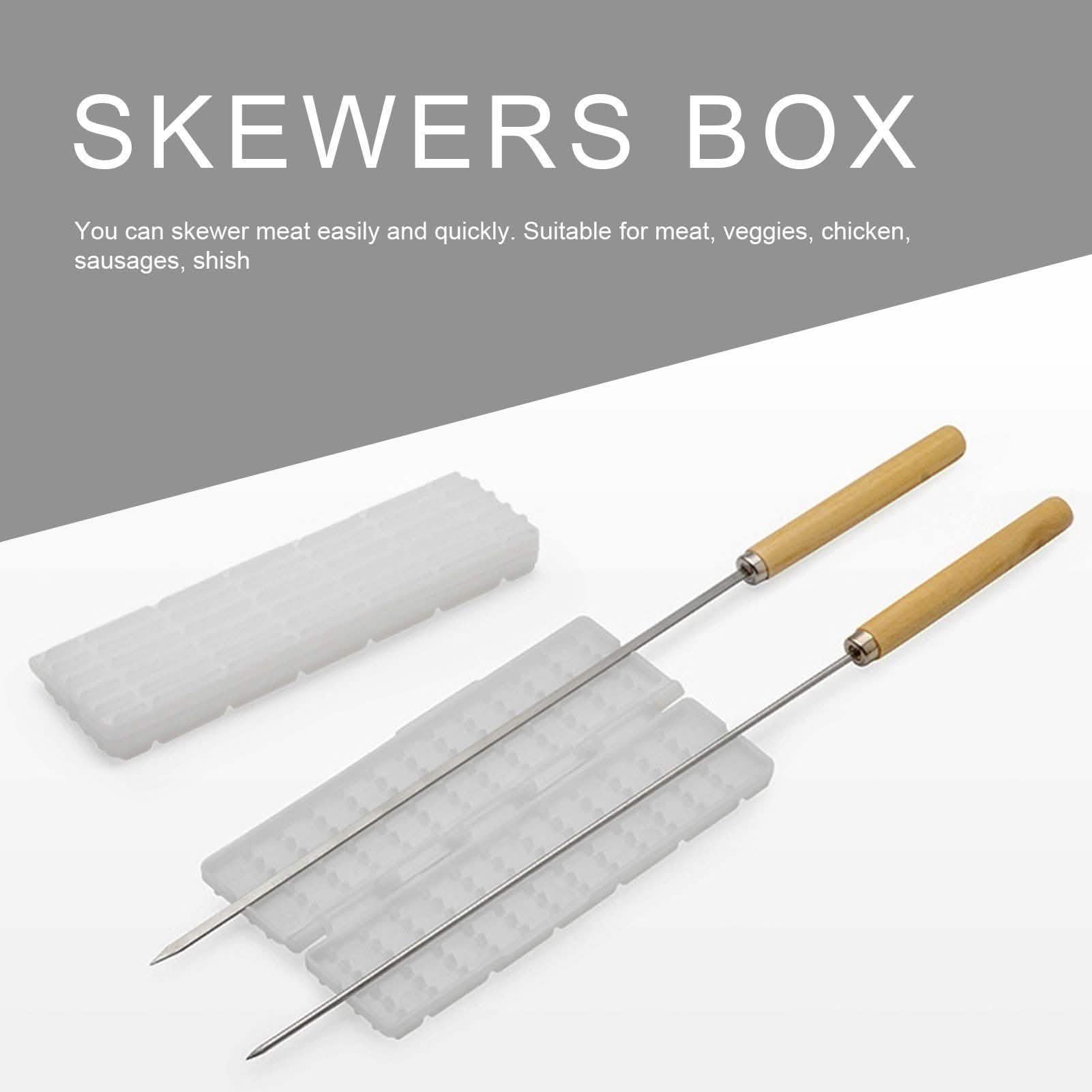 20-Piece: Barbecue Skewer Grilling Kabob DailySale