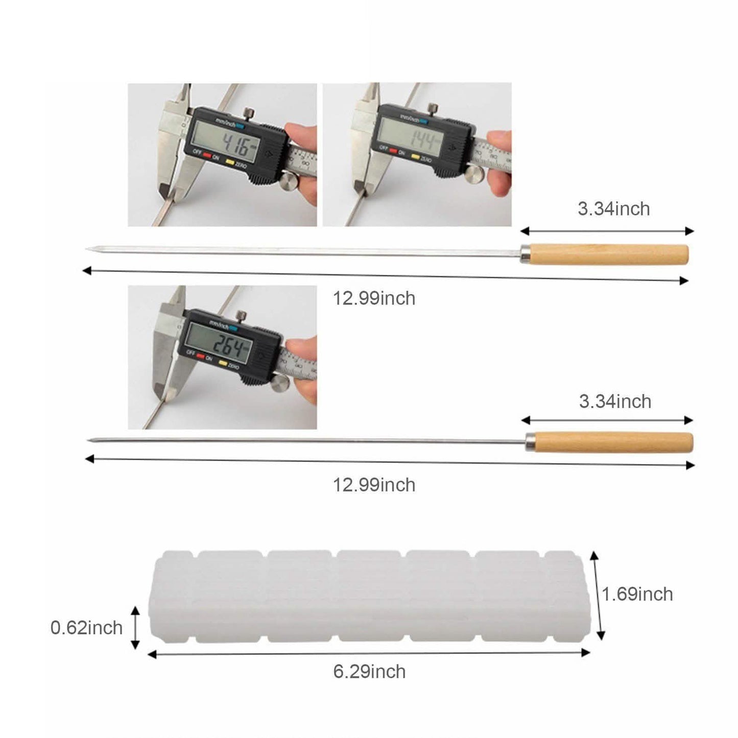 20-Piece: Barbecue Skewer Grilling Kabob DailySale