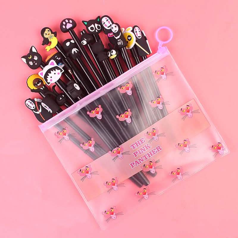 20-Piece: Cute Gel Cartoon Pen Set DailySale