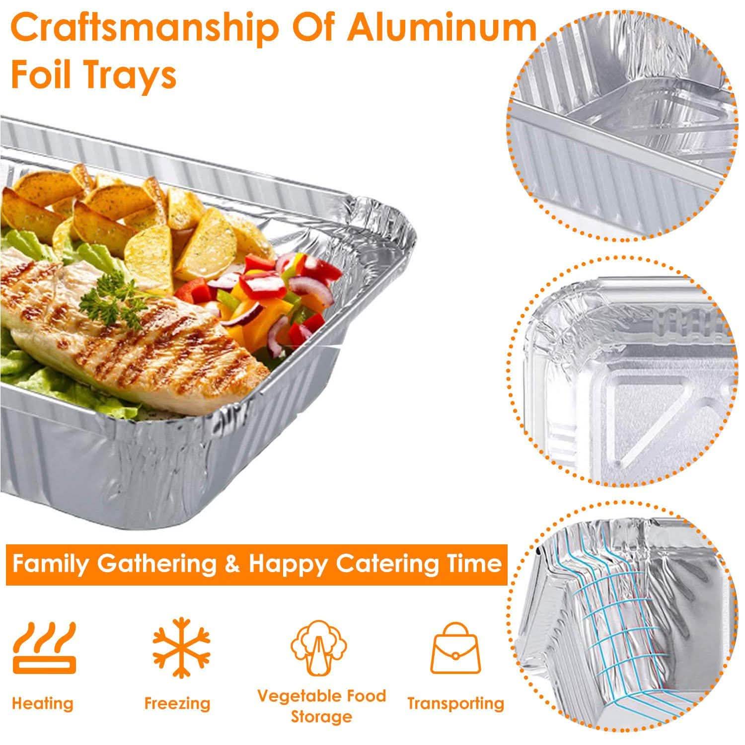 20-Piece: Disposable Aluminum Foil Pans DailySale