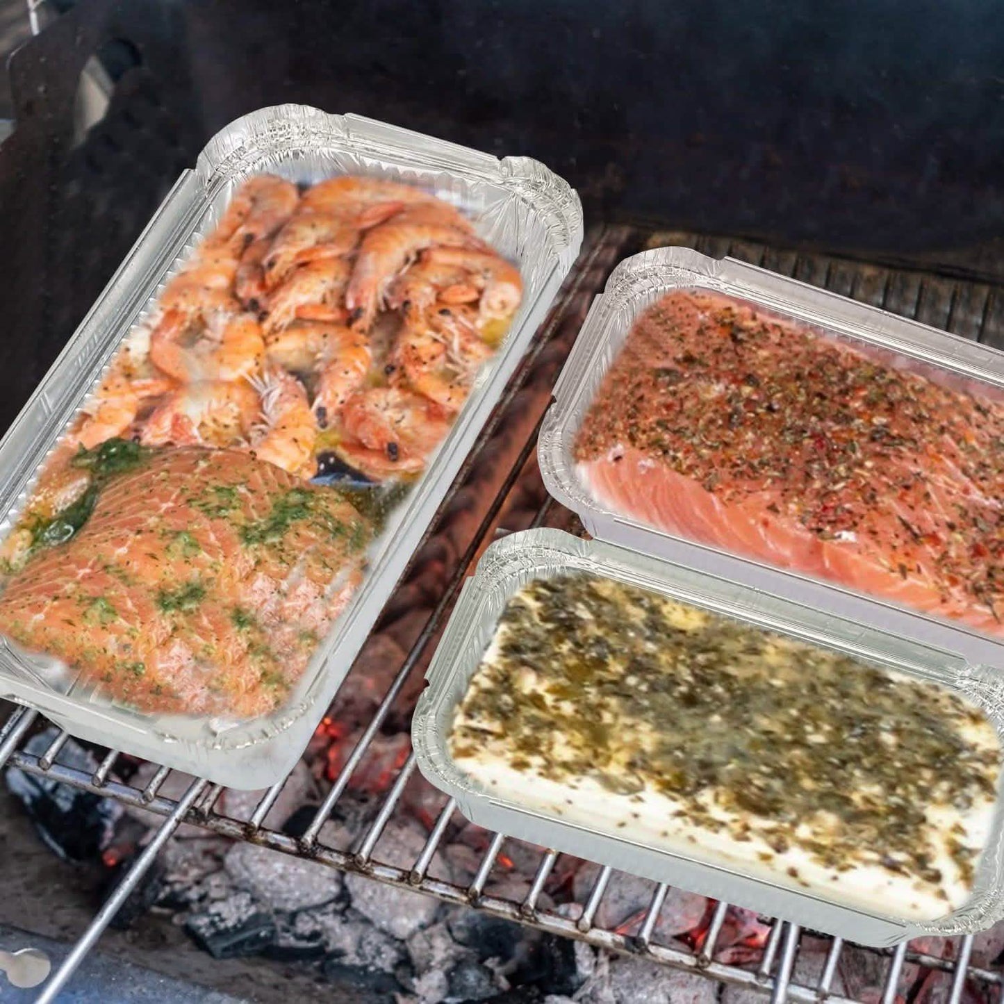 20-Piece: Disposable Aluminum Foil Pans DailySale